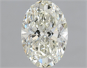 Natural Diamond 1.21 Carats, Oval with  Cut, J Color, VVS2 Clarity and Certified by IGI