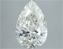 Diamante Natural 5.06 quilates, De pera , Color G, claridad VS2 y certificado IGI