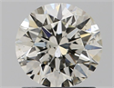 Natural Diamond 1.22 Carats, Round with Excellent Cut, I Color, SI1 Clarity and Certified by IGI
