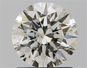 Picture of Natural Diamond 1.22 Carats, Round with Excellent Cut, I Color, SI1 Clarity and Certified by IGI