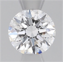 Natural Diamond 0.40 Carats, Round with Very Good Cut, D Color, SI1 Clarity and Certified by GIA