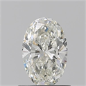 Diamante Natural 0.73 quilates, Ovalado , Color I, claridad VS1 y certificado GIA