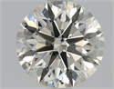 Natural Diamond 0.80 Carats, Round with Excellent Cut, L Color, SI2 Clarity and Certified by GIA