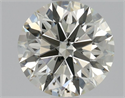 Natural Diamond 0.80 Carats, Round with Excellent Cut, L Color, SI2 Clarity and Certified by GIA