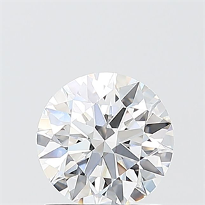 Picture of Lab Grown Diamond 1.09 Carats, Round with Ideal Cut, D Color, VVS2 Clarity and Certified by IGI