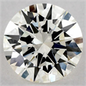 Diamante Natural 0.50 quilates, Redondo , Color K, claridad VVS2 y certificado GIA