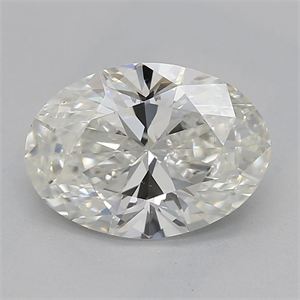 Picture of Natural Diamond 1.20 Carats, Oval with  Cut, I Color, VS2 Clarity and Certified by GIA