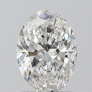 Picture of Natural Diamond 1.01 Carats, Oval with  Cut, F Color, VS2 Clarity and Certified by GIA