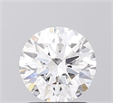 Del inventario de diamantes de laboratorio, 1.52 quilates, Redondo , Color E, claridad VVS2 y certificado IGI