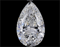 Natural Diamond 6.03 Carats, Pear with  Cut, G Color, VS1 Clarity and Certified by GIA