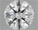 Natural Diamond 0.70 Carats, Round with Excellent Cut, I Color, SI1 Clarity and Certified by GIA