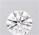 Lab Grown Diamond 1.05 Carats, Round with Ideal Cut, D Color, VVS1 Clarity and Certified by IGI