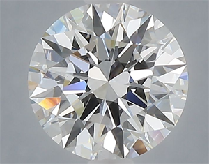 Picture of Lab Grown Diamond 1.51 Carats, Round with Excellent Cut, D Color, VS1 Clarity and Certified by IGI