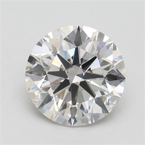 Picture of Lab Grown Diamond 2.30 Carats, Round with Ideal Cut, G Color, VS1 Clarity and Certified by IGI