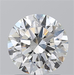 Foto Diamante Natural 1.57 quilates, Redondo , Color H, claridad SI1 y certificado GIA de