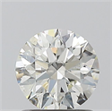 Natural Diamond 1.00 Carats, Round with Excellent Cut, J Color, SI2 Clarity and Certified by GIA