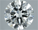 Diamante Natural 3.01 quilates, Redondo , Color H, claridad SI1 y certificado IGI
