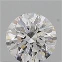 Diamante Natural 0.41 quilates, Redondo , Color E, claridad IF y certificado GIA
