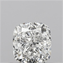 Natural Diamond 0.71 Carats, Cushion with  Cut, H Color, I1 Clarity and Certified by GIA