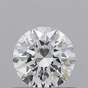 Picture of Natural Diamond 0.51 Carats, Round with Excellent Cut, D Color, VVS1 Clarity and Certified by GIA