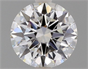 Natural Diamond 1.09 Carats, Round with Excellent Cut, G Color, IF Clarity and Certified by GIA