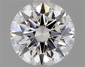 Picture of Natural Diamond 1.09 Carats, Round with Excellent Cut, G Color, IF Clarity and Certified by GIA