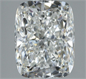 Natural Diamond 2.50 Carats, Cushion with  Cut, F Color, VVS2 Clarity and Certified by GIA