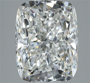 Picture of Natural Diamond 2.50 Carats, Cushion with  Cut, F Color, VVS2 Clarity and Certified by GIA