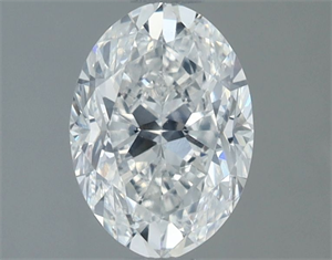 Picture of Natural Diamond 1.00 Carats, Oval with  Cut, F Color, SI2 Clarity and Certified by GIA