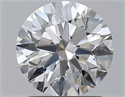 Diamante Natural 1.58 quilates, Redondo , Color F, claridad VVS2 y certificado GIA