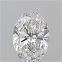 Natural Diamond 1.01 Carats, Oval with  Cut, G Color, VS2 Clarity and Certified by GIA