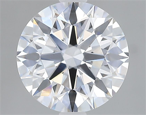 Picture of Lab Grown Diamond 2.36 Carats, Round with Excellent Cut, E Color, VS1 Clarity and Certified by GIA