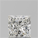 Diamante Natural 1.12 quilates, Princesa , Color J, claridad VS2 y certificado GIA
