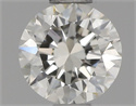 Diamante Natural 0.50 quilates, Redondo , Color I, claridad IF y certificado IGI