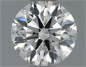 Diamante Natural 0.60 quilates, Redondo , Color K, claridad SI1 y certificado GIA