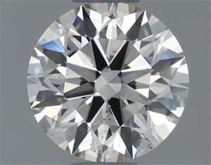 Foto Diamante Natural 0.60 quilates, Redondo , Color K, claridad SI1 y certificado GIA de