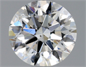 Diamante Natural 0.70 quilates, Redondo , Color F, claridad SI2 y certificado GIA