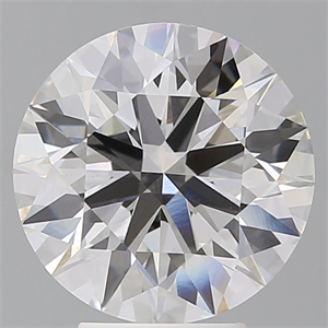 Picture of Lab Grown Diamond 4.58 Carats, Round with Ideal Cut, E Color, VVS2 Clarity and Certified by IGI