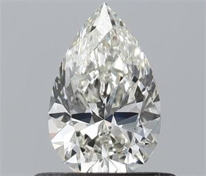 Foto Diamante Natural 0.51 quilates, De pera , Color I, claridad IF y certificado IGI de