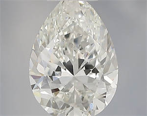 Picture of Natural Diamond 0.40 Carats, Pear with  Cut, H Color, VS1 Clarity and Certified by IGI