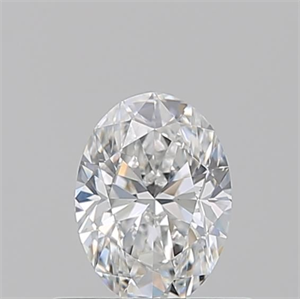 Foto Diamante Natural 0.51 quilates, Ovalado , Color E, claridad VS1 y certificado GIA de