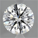 Del inventario de diamantes de laboratorio, 2.58 quilates, Redondo , Color E, claridad VVS1 y certificado IGI