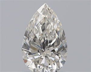 Foto Diamante Natural 0.50 quilates, De pera , Color I, claridad SI2 y certificado GIA de