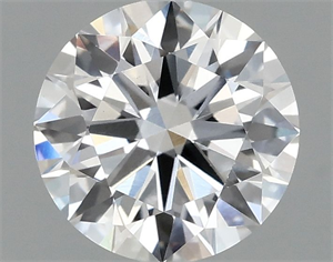 Picture of Lab Grown Diamond 1.01 Carats, Round with Ideal Cut, E Color, VVS2 Clarity and Certified by IGI