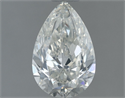 Natural Diamond 1.01 Carats, Pear with  Cut, H Color, SI1 Clarity and Certified by IGI