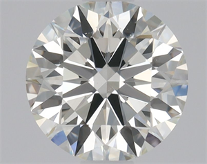 Picture of Natural Diamond 0.80 Carats, Round with Excellent Cut, J Color, VS2 Clarity and Certified by GIA