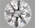 Natural Diamond 0.77 Carats, Round with Excellent Cut, D Color, VS1 Clarity and Certified by GIA