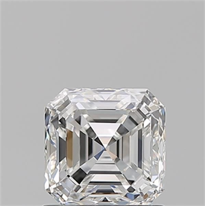 Foto Diamante Natural 1.01 quilates, Asscher , Color F, claridad VVS2 y certificado GIA de