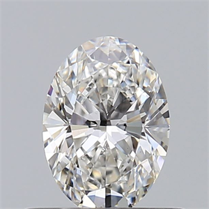Picture of Natural Diamond 0.51 Carats, Oval with  Cut, G Color, VS1 Clarity and Certified by GIA