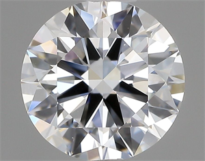 Picture of Lab Grown Diamond 1.07 Carats, Round with Ideal Cut, D Color, VVS2 Clarity and Certified by IGI